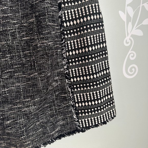 French Connection Jacquard Tweed Skirt - Picture 5 of 9